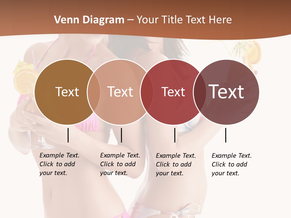 Looking Cocktail Vacation PowerPoint Template