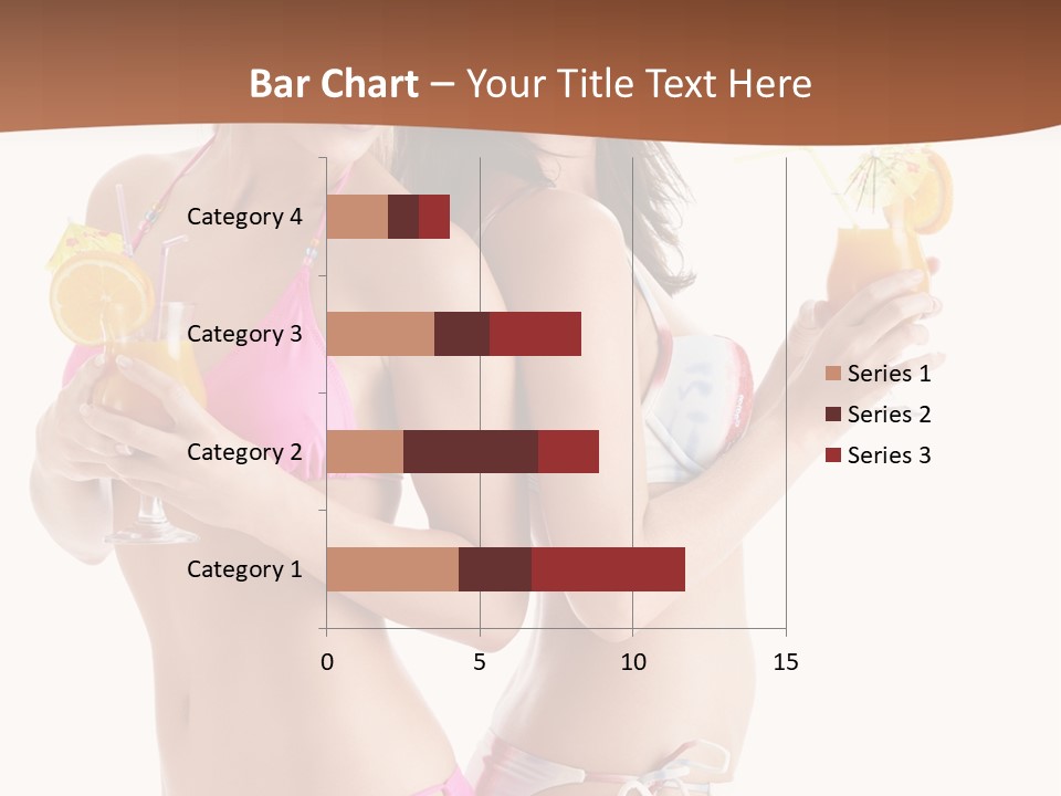 Looking Cocktail Vacation PowerPoint Template