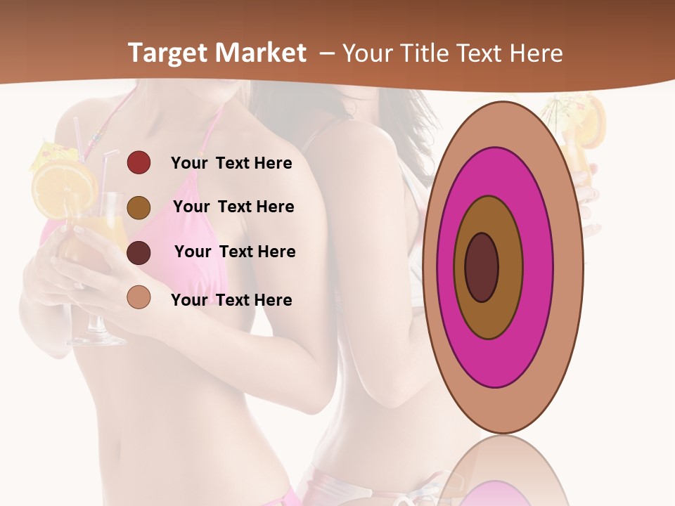 Looking Cocktail Vacation PowerPoint Template