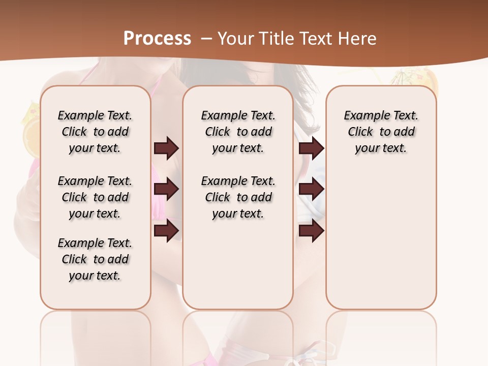 Looking Cocktail Vacation PowerPoint Template