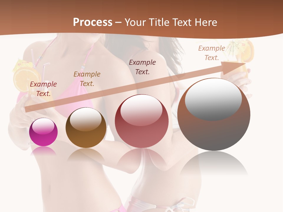 Looking Cocktail Vacation PowerPoint Template