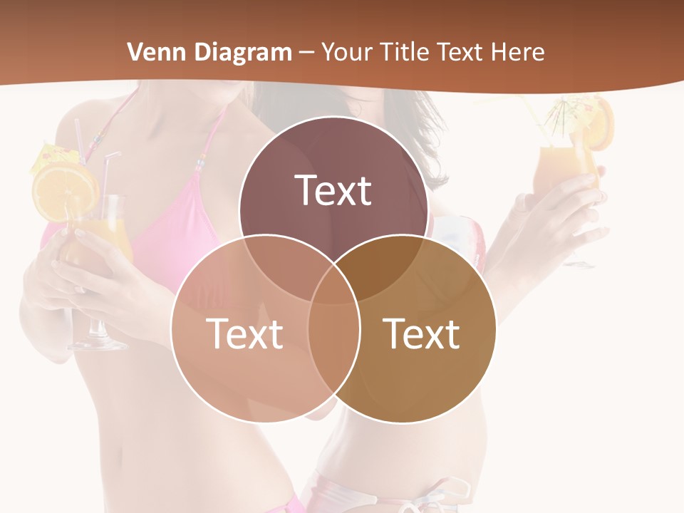 Looking Cocktail Vacation PowerPoint Template