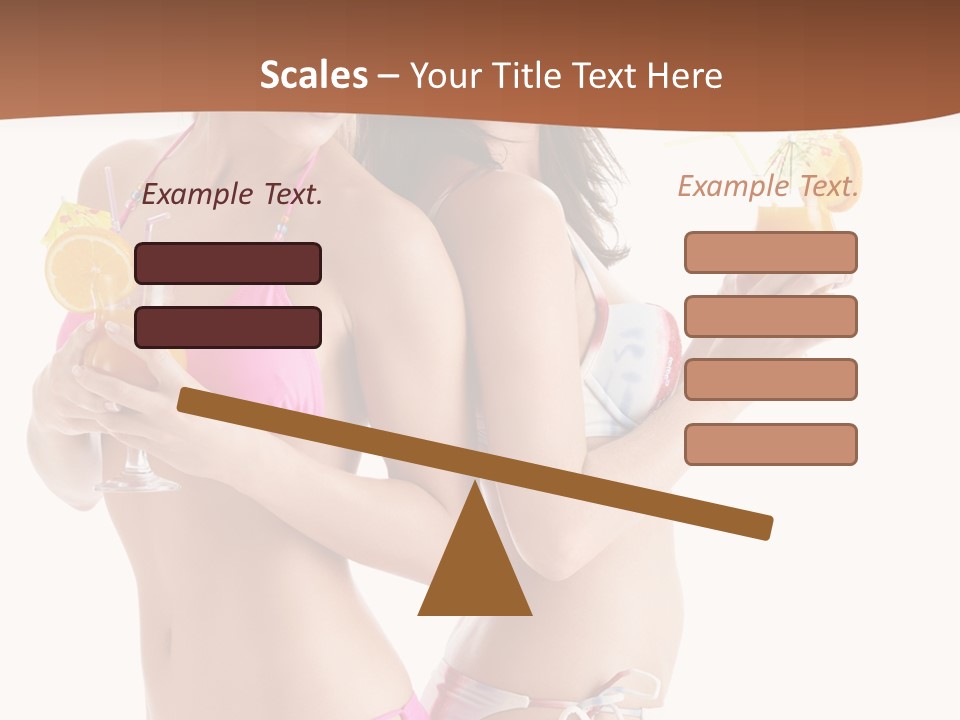 Looking Cocktail Vacation PowerPoint Template