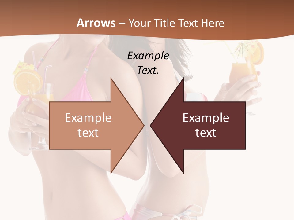 Looking Cocktail Vacation PowerPoint Template