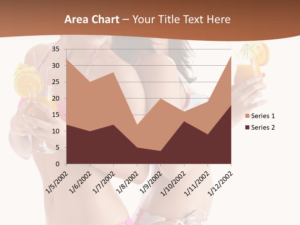 Looking Cocktail Vacation PowerPoint Template