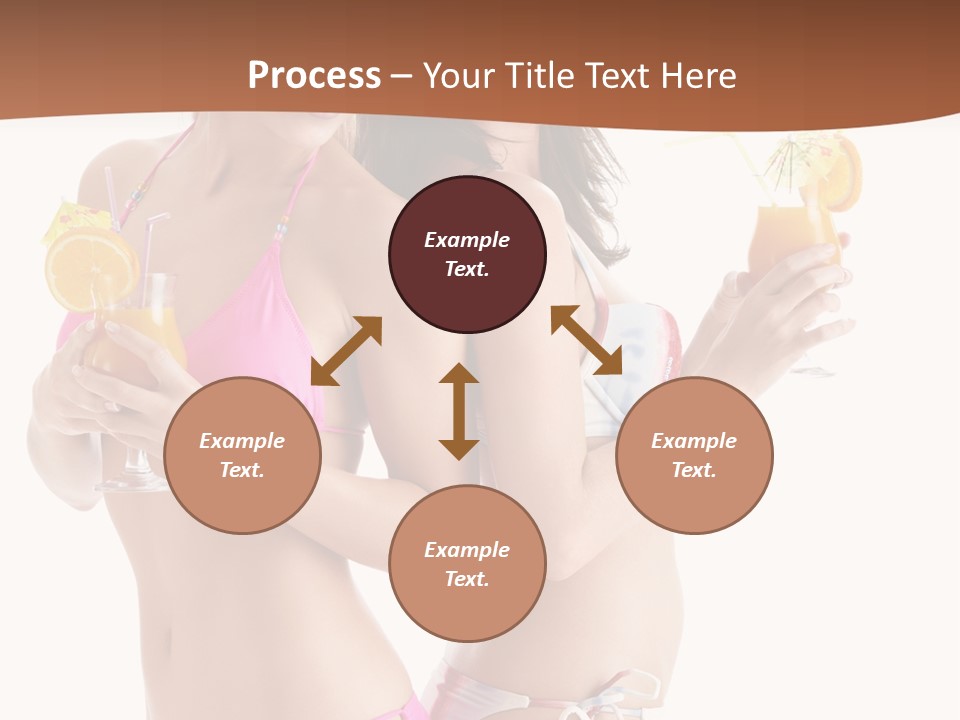 Looking Cocktail Vacation PowerPoint Template