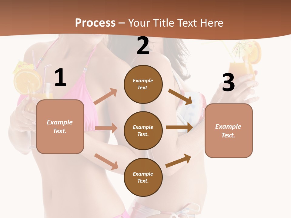 Looking Cocktail Vacation PowerPoint Template