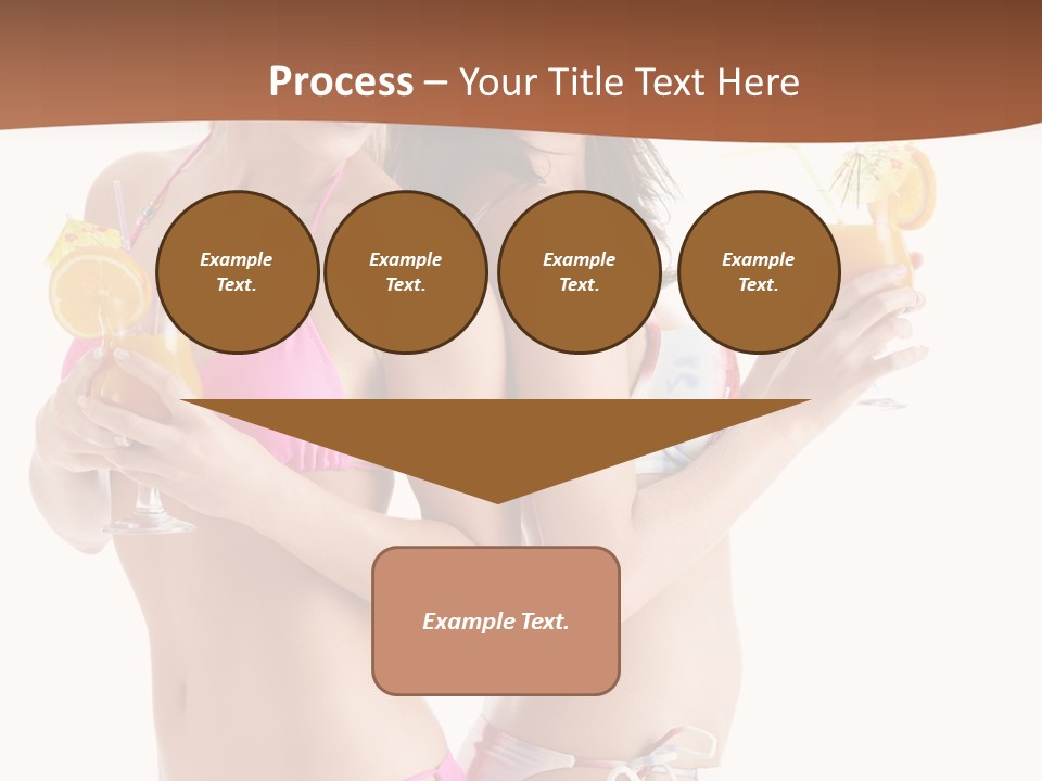 Looking Cocktail Vacation PowerPoint Template