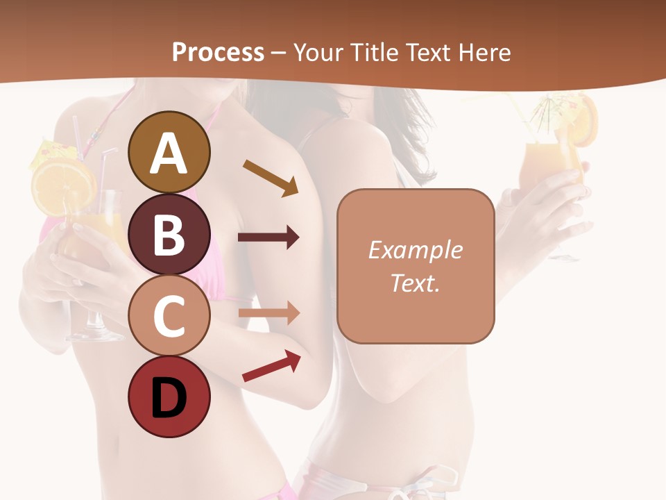 Looking Cocktail Vacation PowerPoint Template