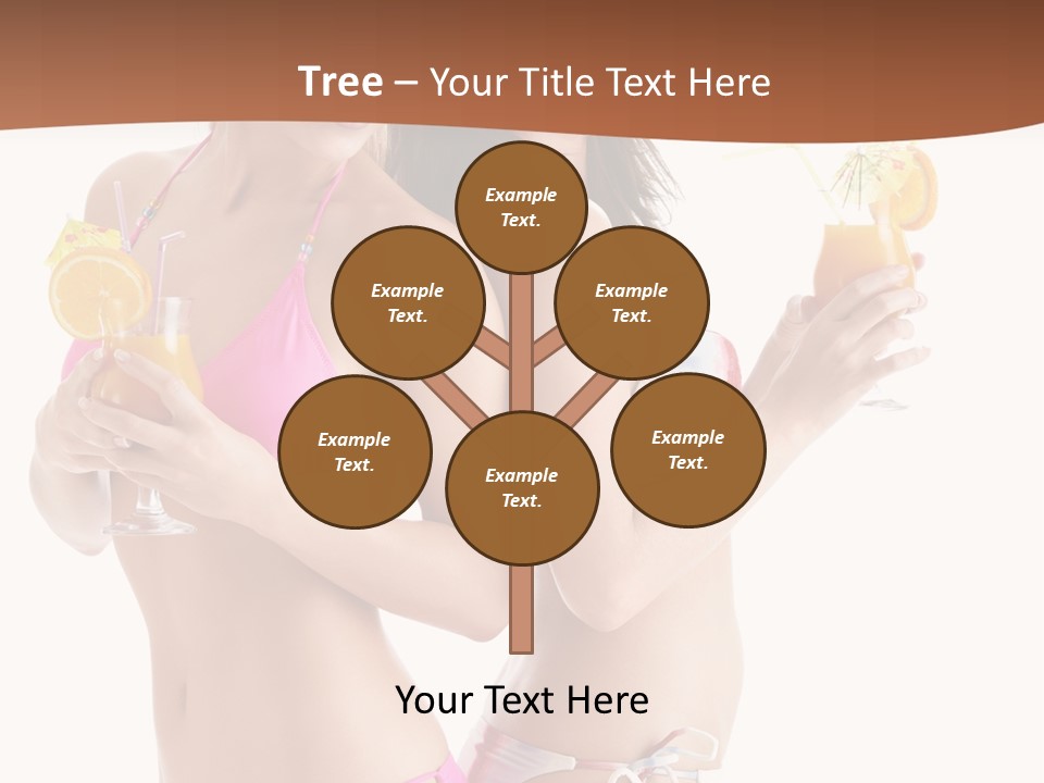 Looking Cocktail Vacation PowerPoint Template