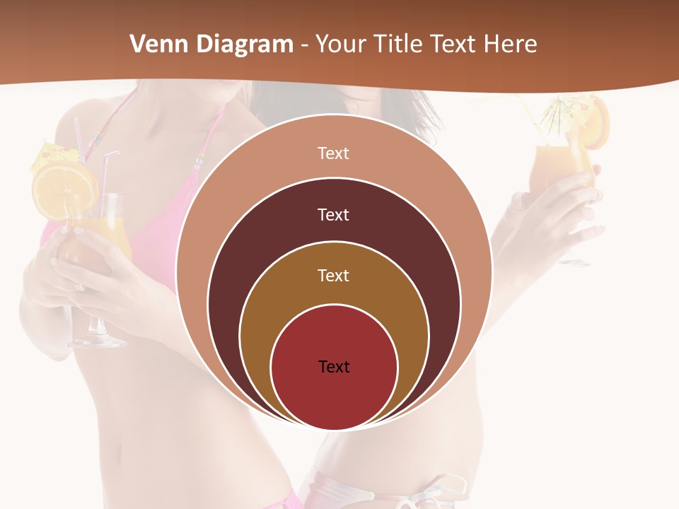 Looking Cocktail Vacation PowerPoint Template