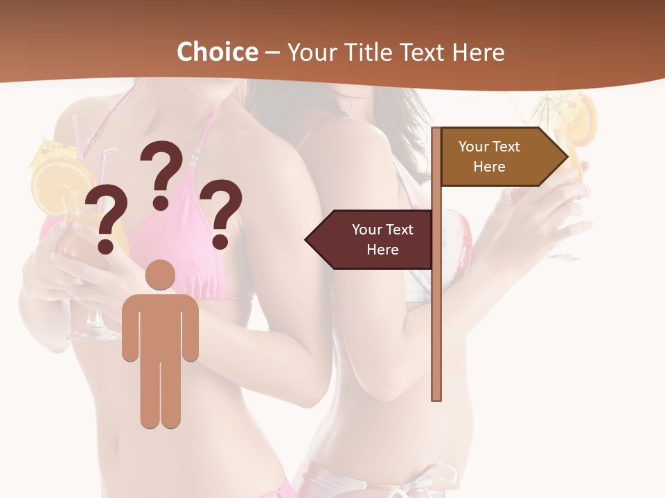 Looking Cocktail Vacation PowerPoint Template