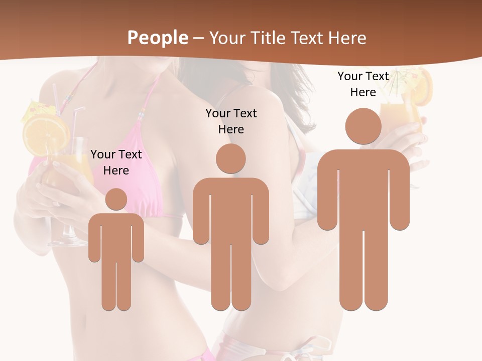 Looking Cocktail Vacation PowerPoint Template