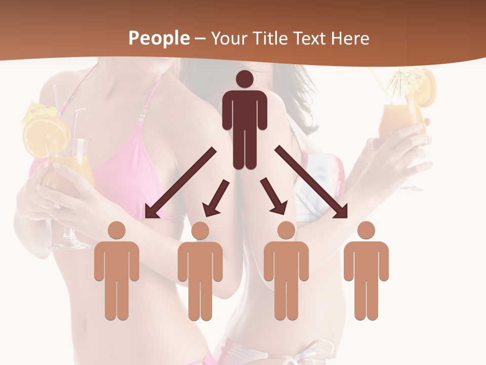 Looking Cocktail Vacation PowerPoint Template