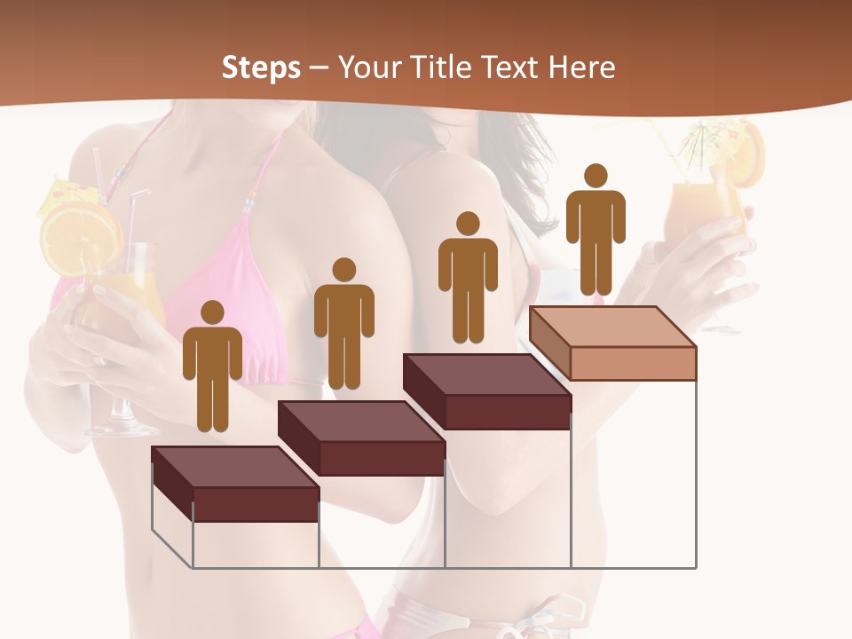 Looking Cocktail Vacation PowerPoint Template