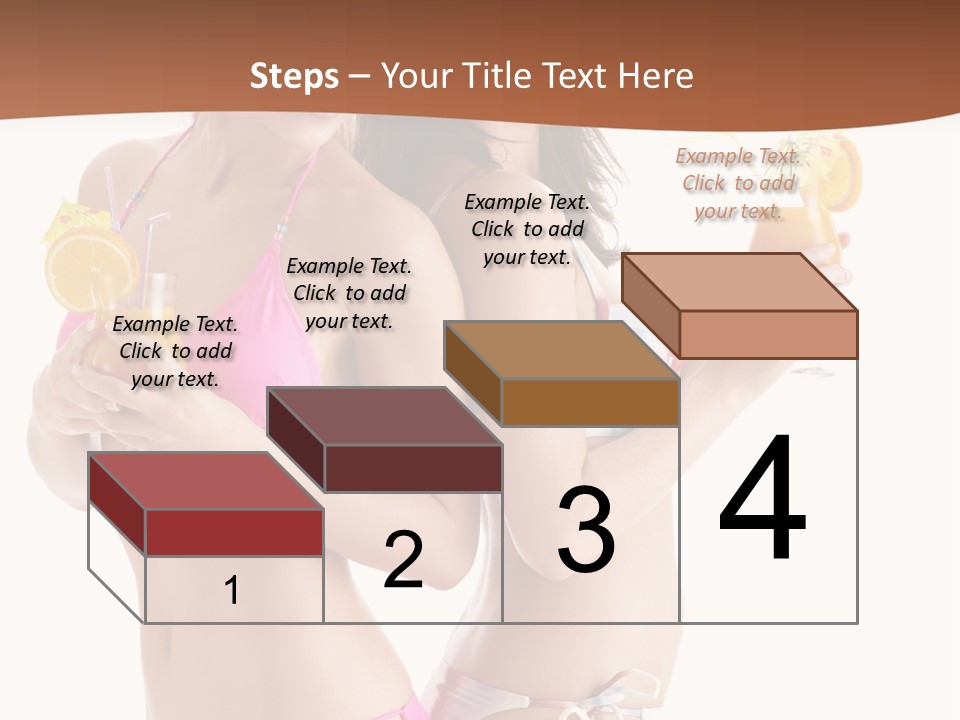 Looking Cocktail Vacation PowerPoint Template