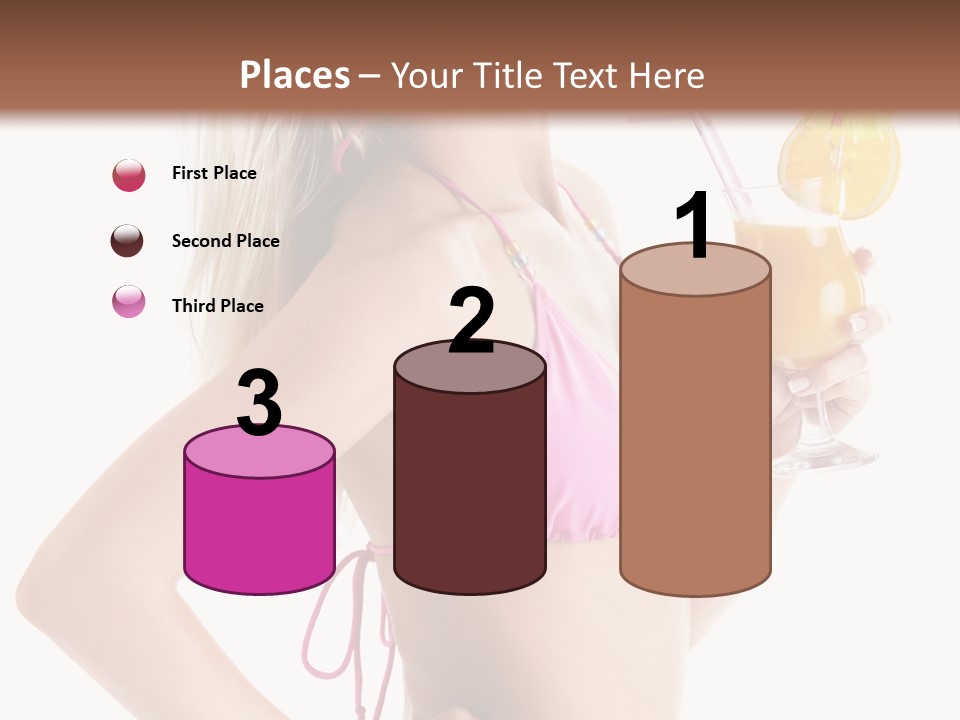 Pink Cheerful Human PowerPoint Template