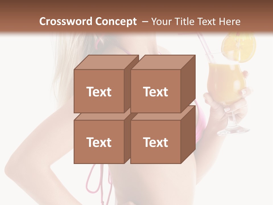 Pink Cheerful Human PowerPoint Template