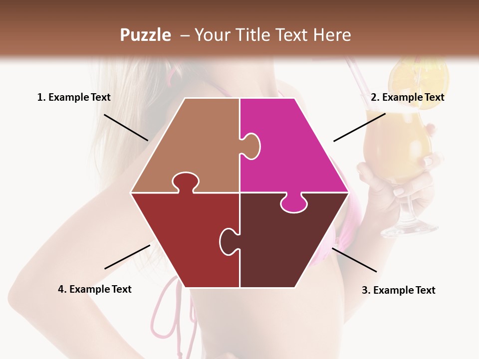 Pink Cheerful Human PowerPoint Template