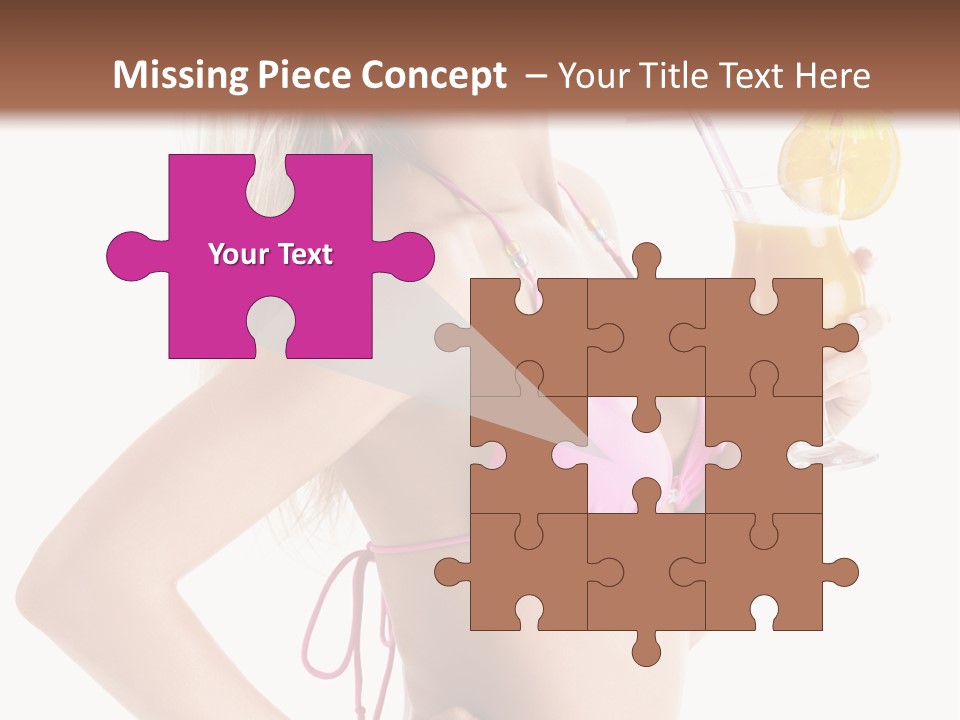 Pink Cheerful Human PowerPoint Template