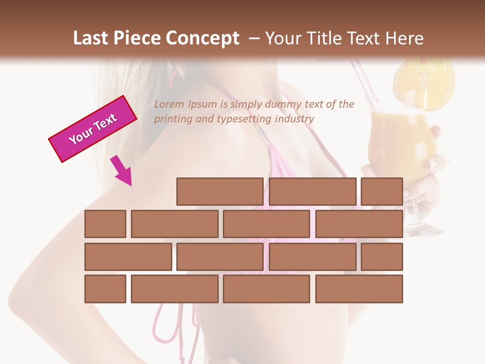 Pink Cheerful Human PowerPoint Template