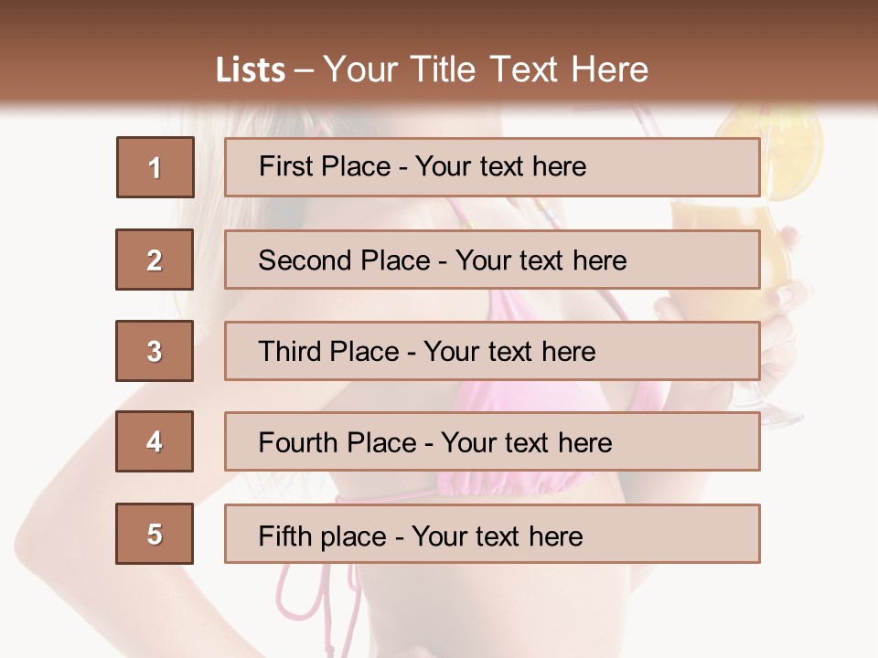 Pink Cheerful Human PowerPoint Template