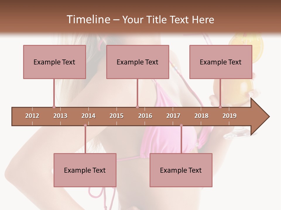 Pink Cheerful Human PowerPoint Template