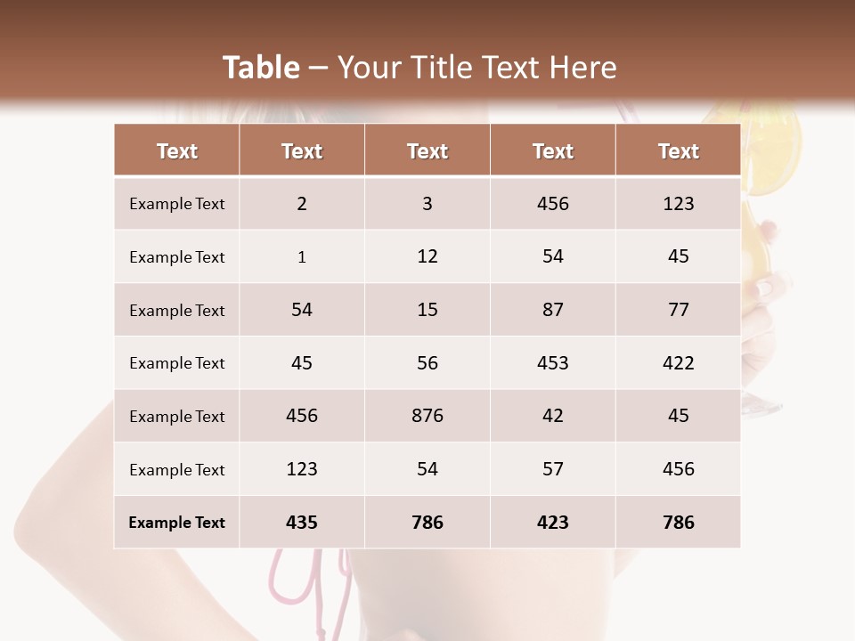 Pink Cheerful Human PowerPoint Template