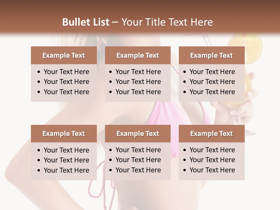 Pink Cheerful Human PowerPoint Template