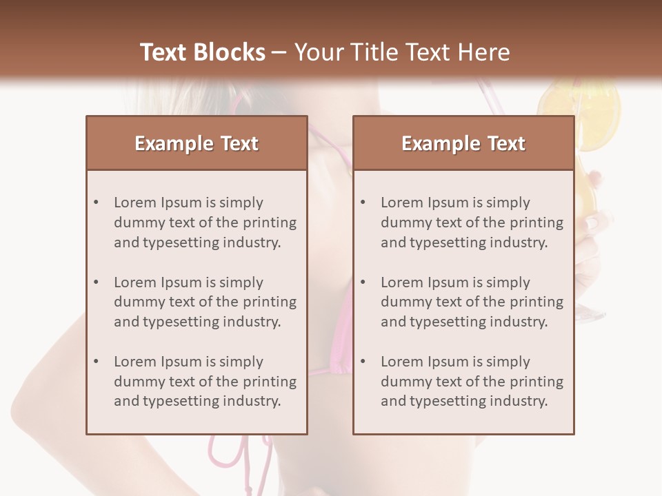 Pink Cheerful Human PowerPoint Template