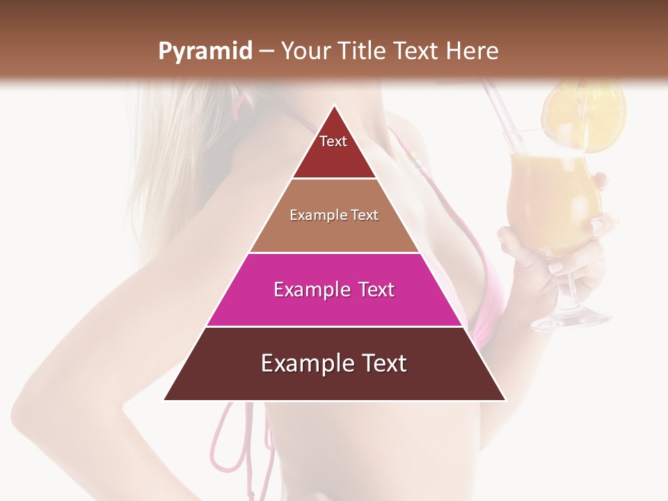 Pink Cheerful Human PowerPoint Template