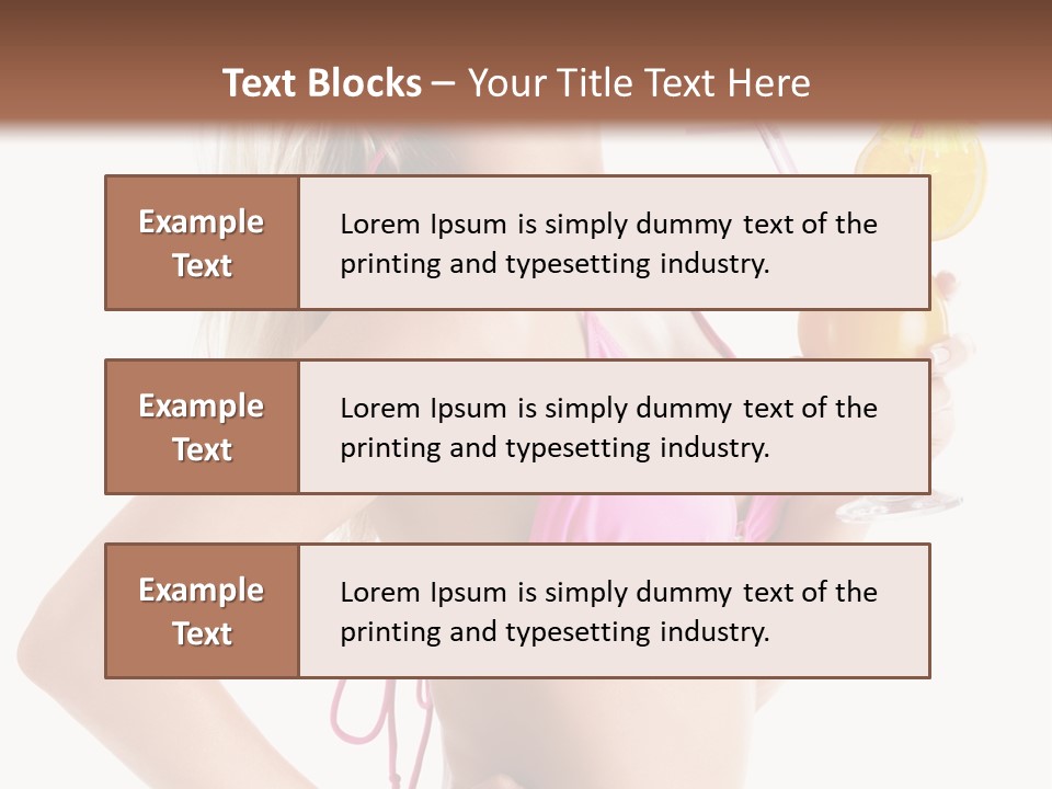 Pink Cheerful Human PowerPoint Template