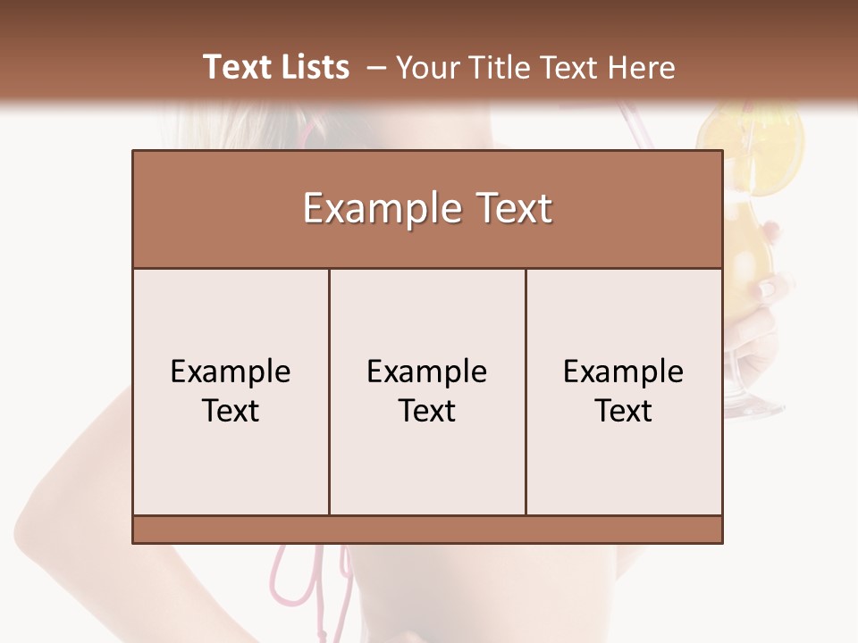 Pink Cheerful Human PowerPoint Template