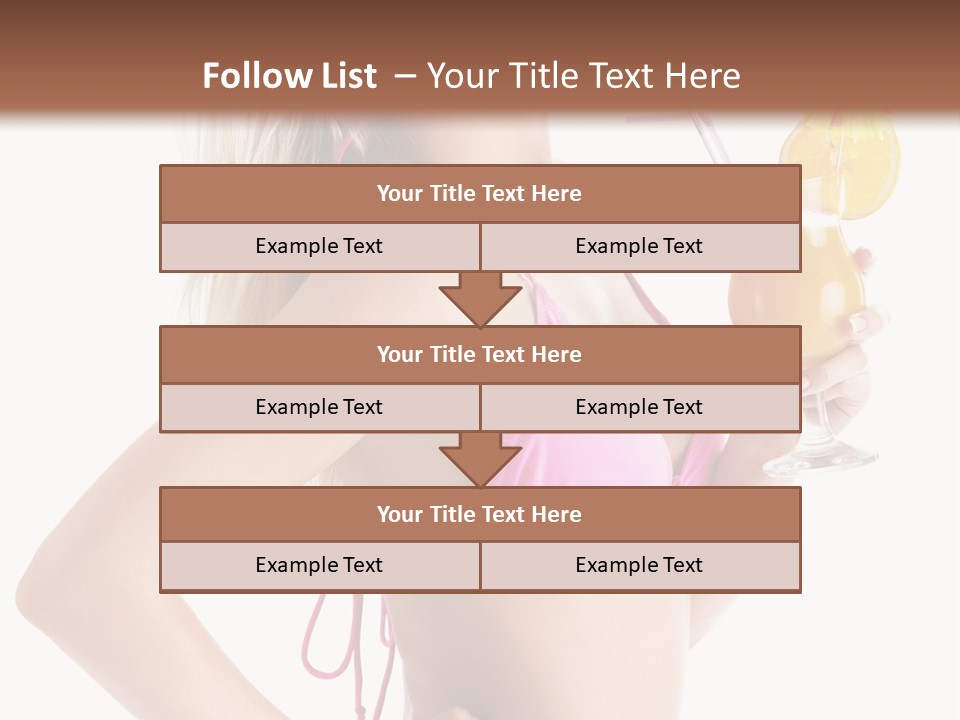 Pink Cheerful Human PowerPoint Template