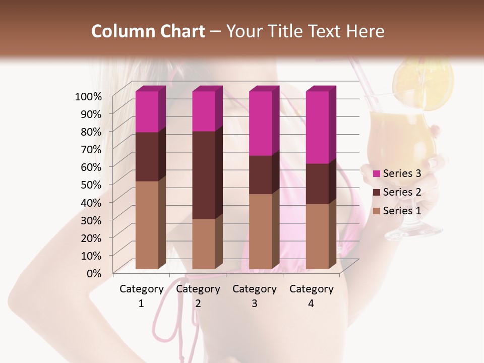 Pink Cheerful Human PowerPoint Template