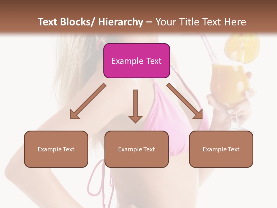 Pink Cheerful Human PowerPoint Template