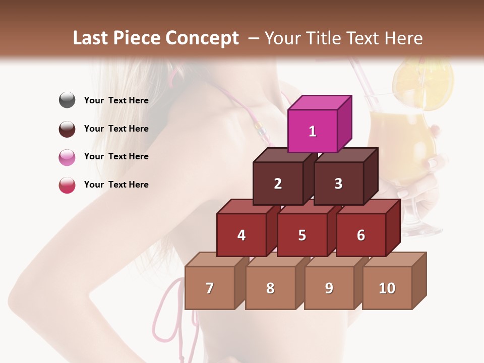 Pink Cheerful Human PowerPoint Template