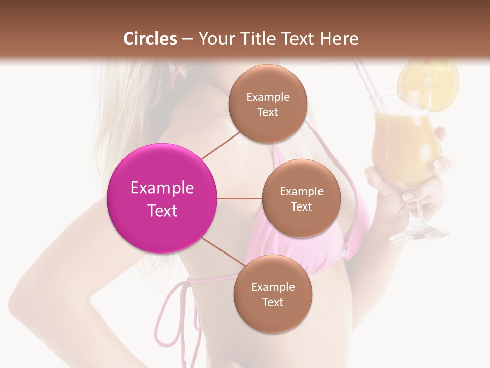 Pink Cheerful Human PowerPoint Template