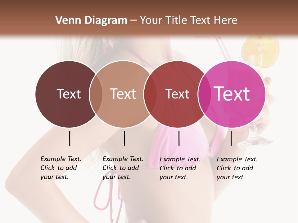 Pink Cheerful Human PowerPoint Template