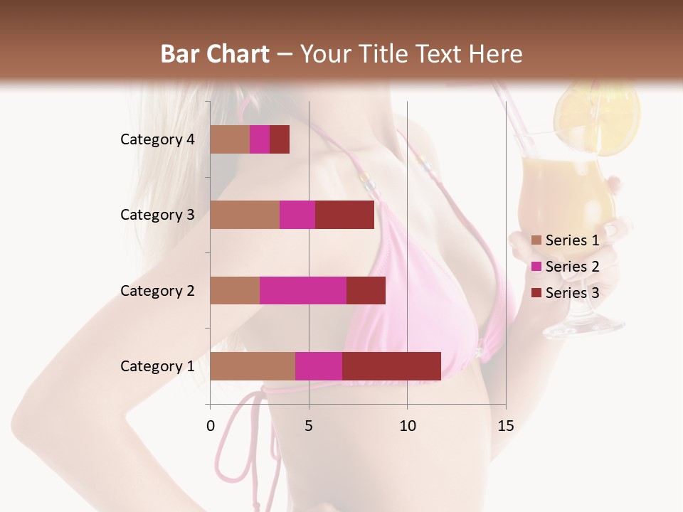 Pink Cheerful Human PowerPoint Template