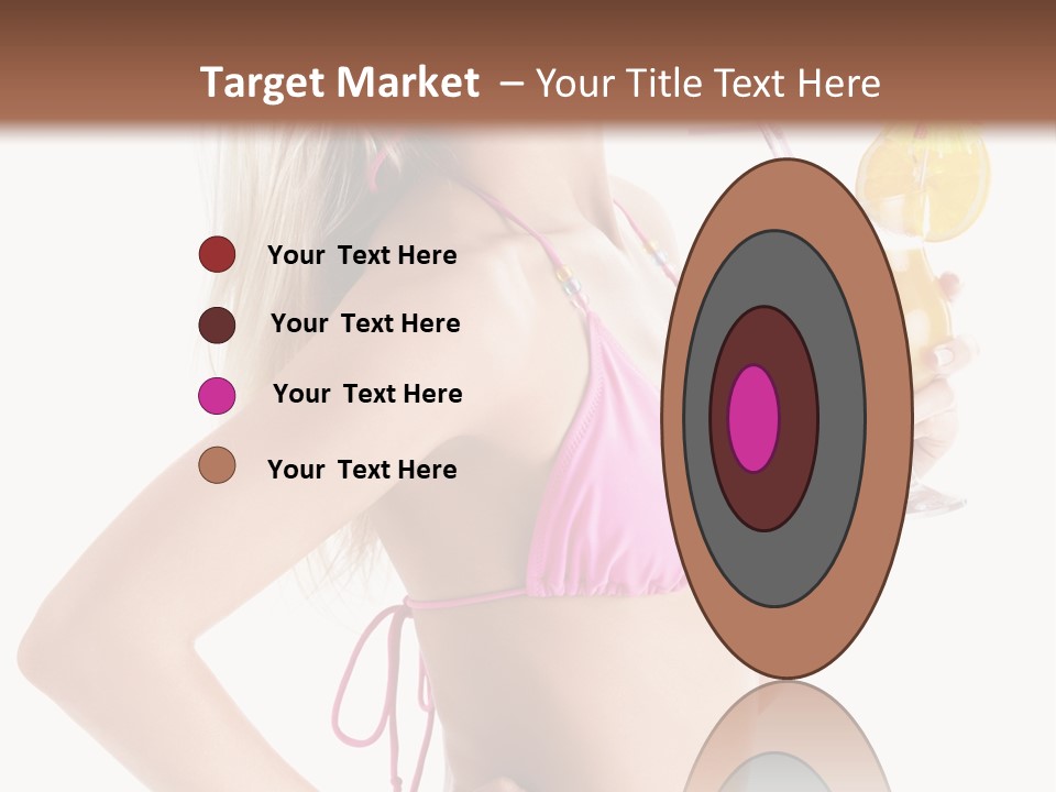 Pink Cheerful Human PowerPoint Template