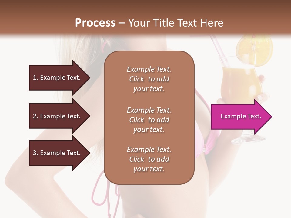 Pink Cheerful Human PowerPoint Template