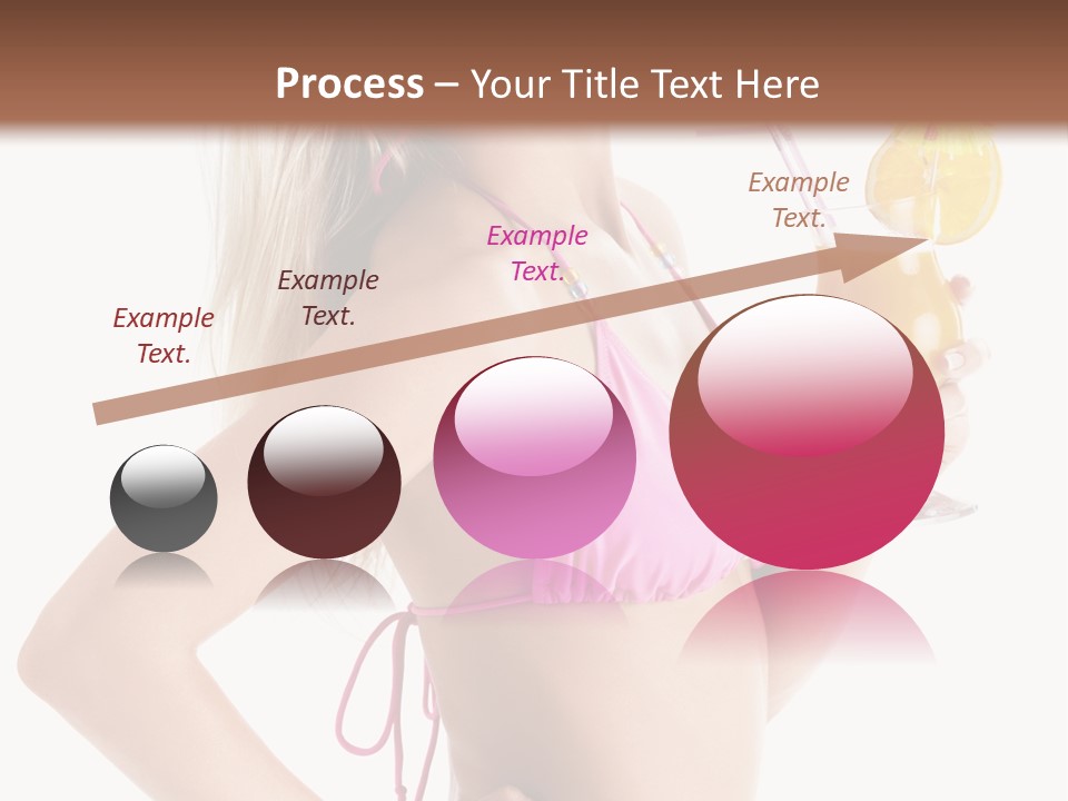 Pink Cheerful Human PowerPoint Template