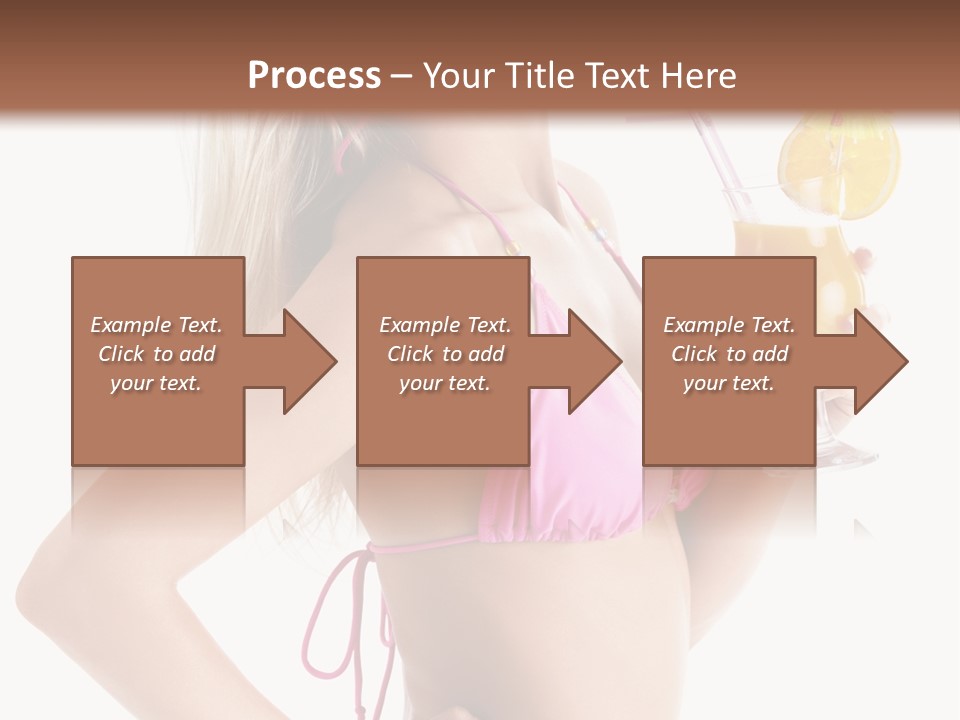 Pink Cheerful Human PowerPoint Template