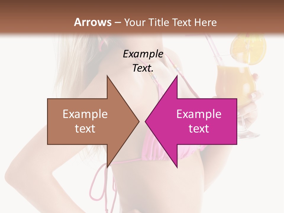 Pink Cheerful Human PowerPoint Template