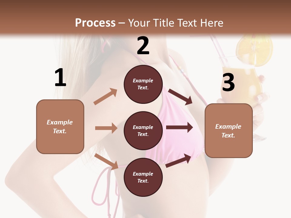 Pink Cheerful Human PowerPoint Template