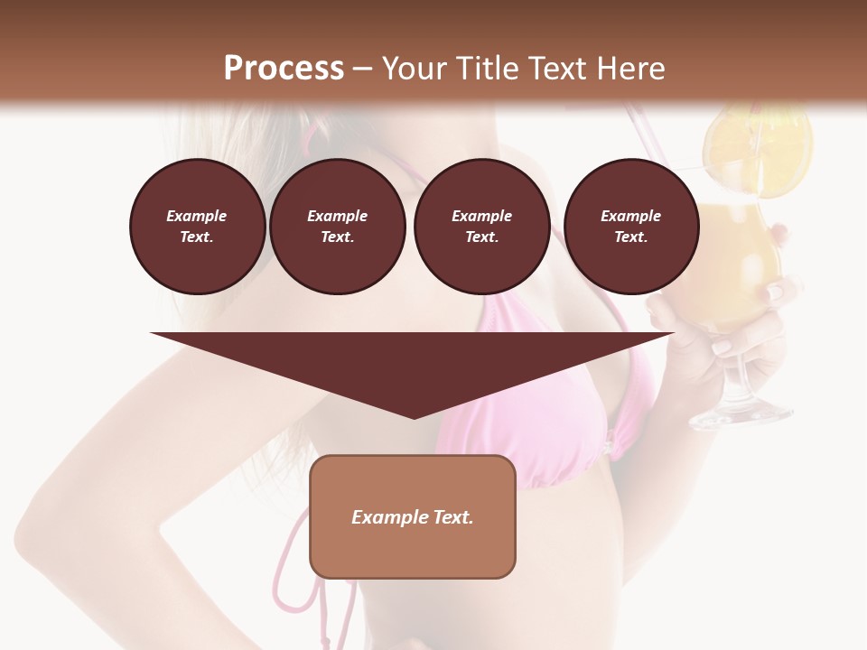 Pink Cheerful Human PowerPoint Template