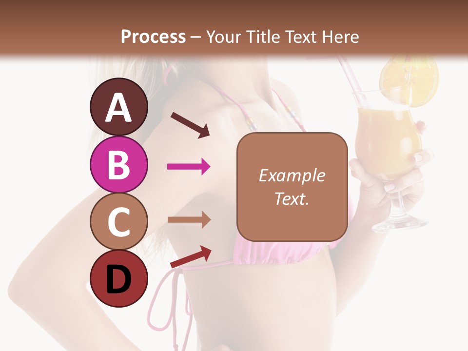 Pink Cheerful Human PowerPoint Template