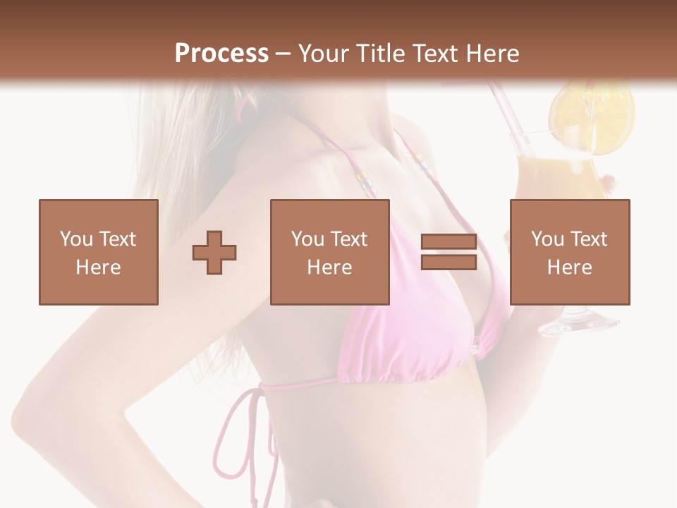 Pink Cheerful Human PowerPoint Template