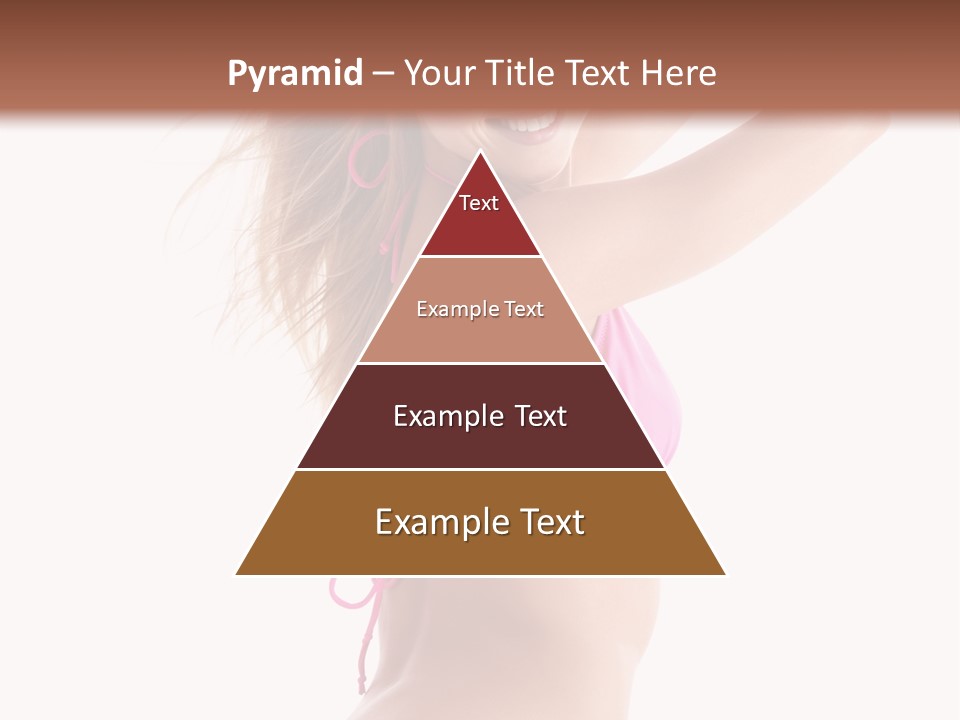 Summer Smiling Beauty PowerPoint Template